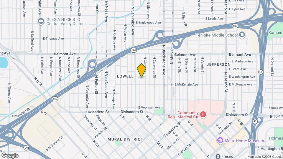 329 N Glenn Ave, Unit 335 C Mapa y Detalles de la Ubicación