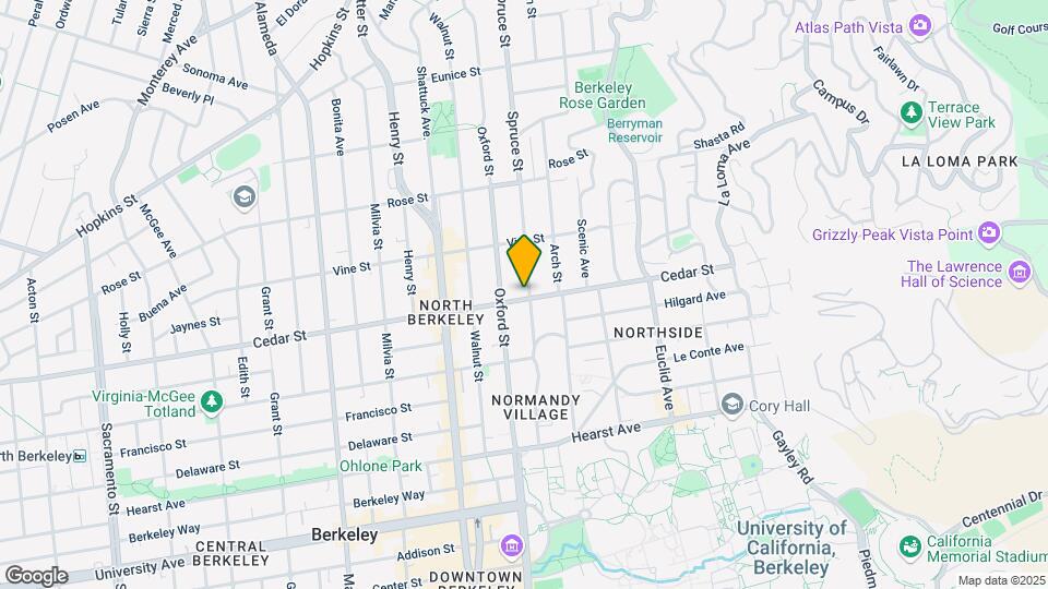 2231-2239 Cedar St Mapa y Detalles de la Ubicación