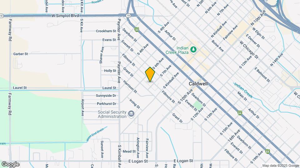 622 Fillmore St Map and Location Details