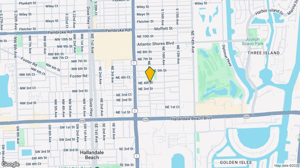 814 NE 4th St Mapa y Detalles de la Ubicación