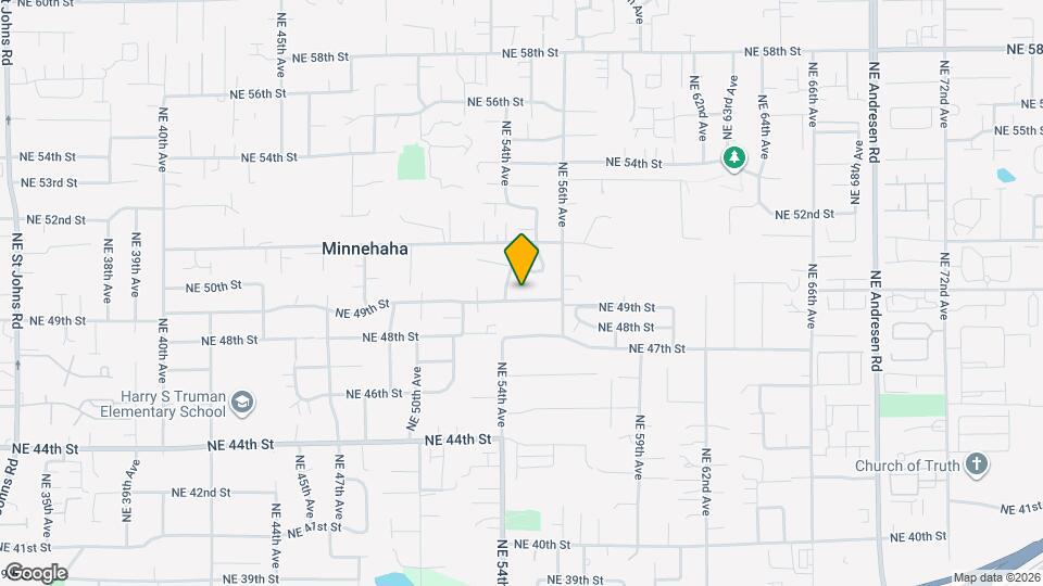 5408 NE 49th St Map and Location Details