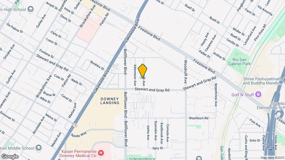 11725 Coldbrook Ave Map and Location Details