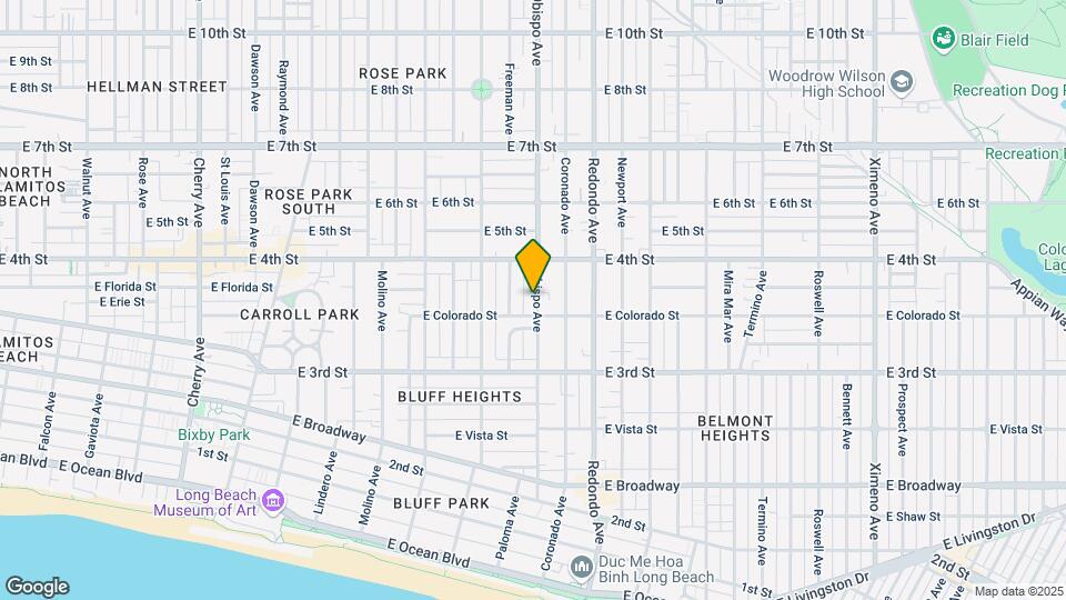 359 Obispo Ave Map and Location Details