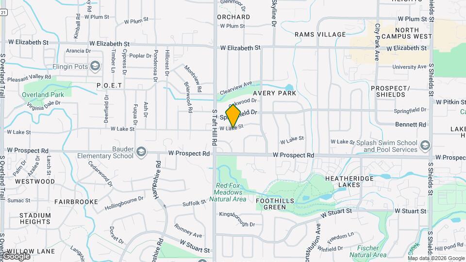 1937 W Lake St Map and Location Details