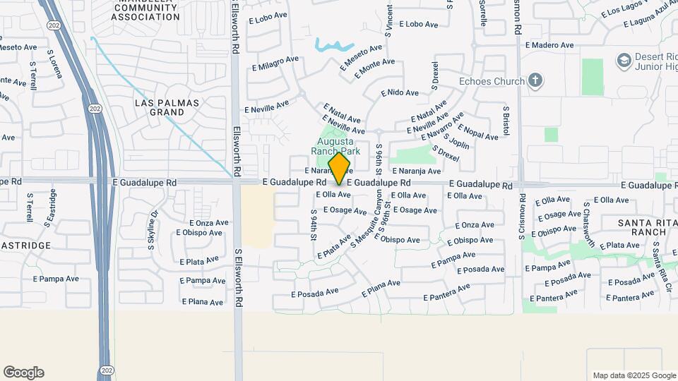 9446 E Olla Ave Map and Location Details