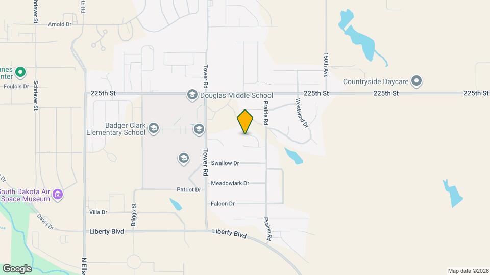 653 Rachel Ln Map and Location Details