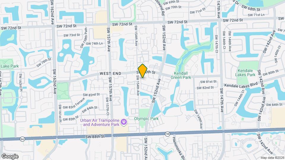 15332 SW 80th Ln Map and Location Details