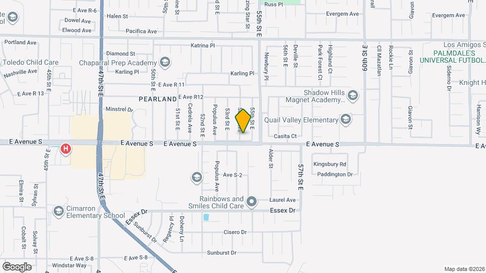 37210 Sabal Ave Mapa y Detalles de la Ubicación