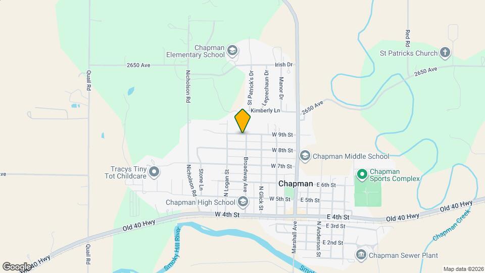 829 N Broadway St Map and Location Details