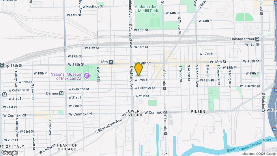 1532 W 19th St Mapa y Detalles de la Ubicación