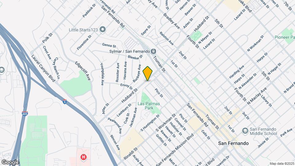 14678 Hubbard Ave Map and Location Details