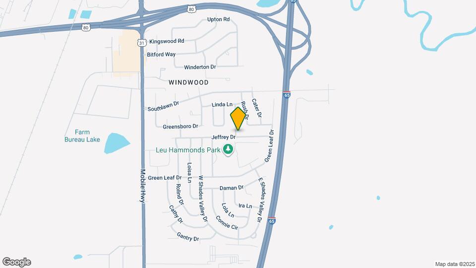 5151 Newbury Ln Map and Location Details
