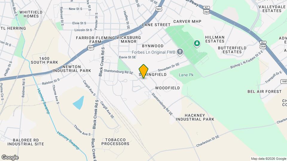 1703 Stantonsburg Rd SE Map and Location Details