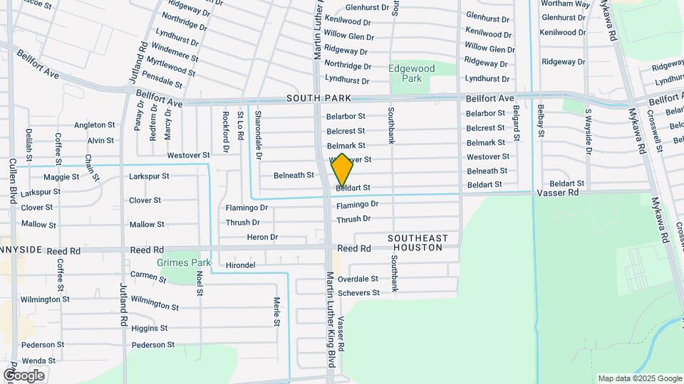 5714 Beldart St Map and Location Details