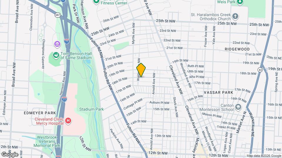 1248 18th St NW, Unit 1248 18th St Unit 2 Map and Location Details