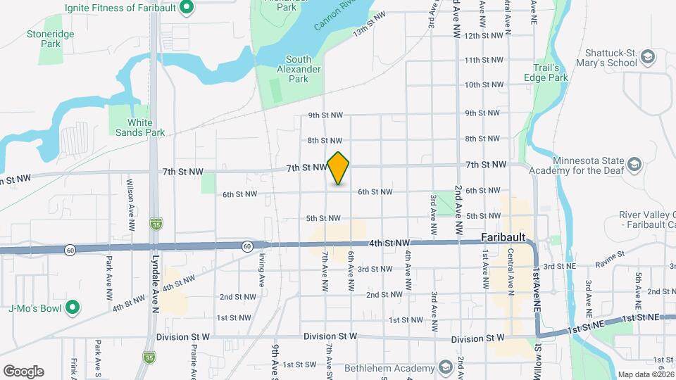 614 6th St NW Map and Location Details