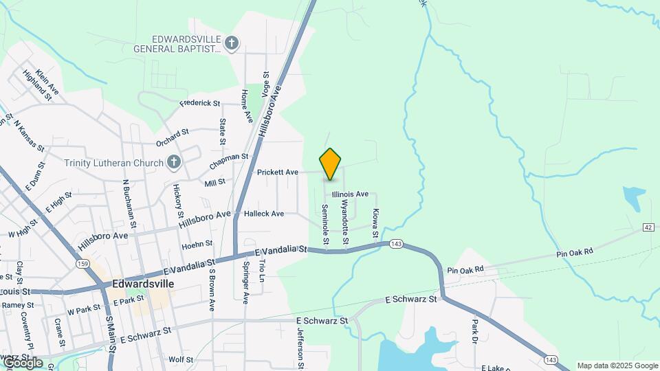 252 Seminole St Map and Location Details