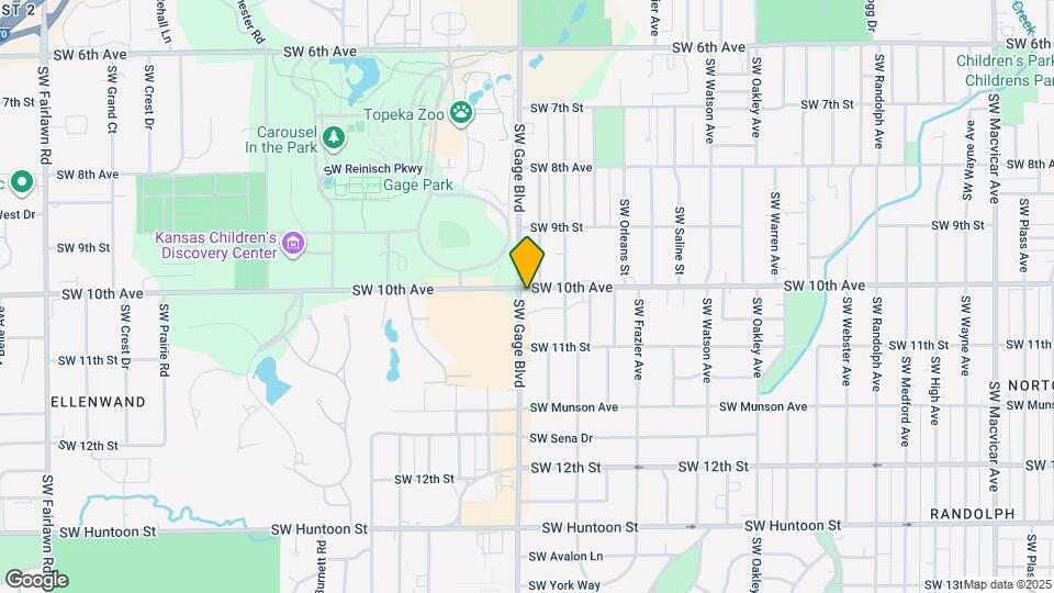 3729 SW 10th Ave Map and Location Details