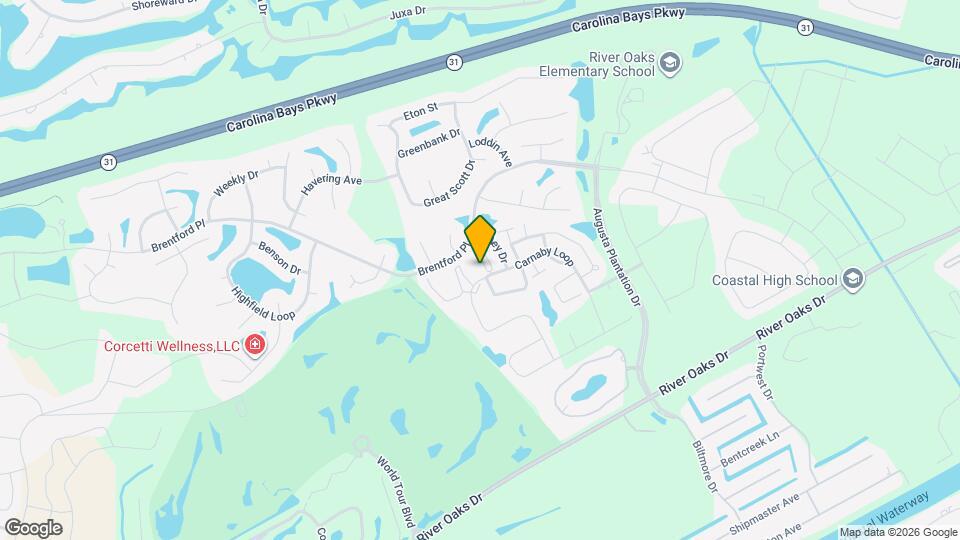 801 CRUMPET Ct Map and Location Details