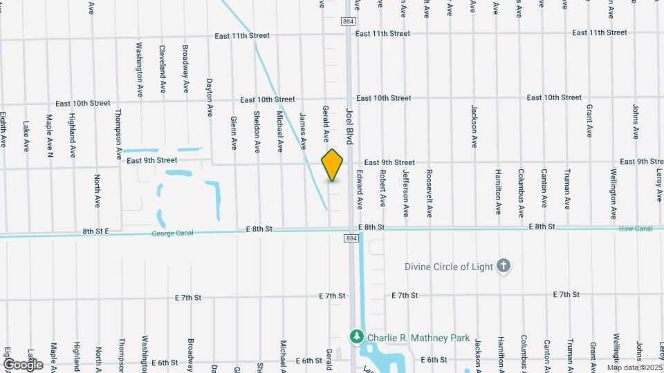 814 Gerald Ave Mapa y Detalles de la Ubicación