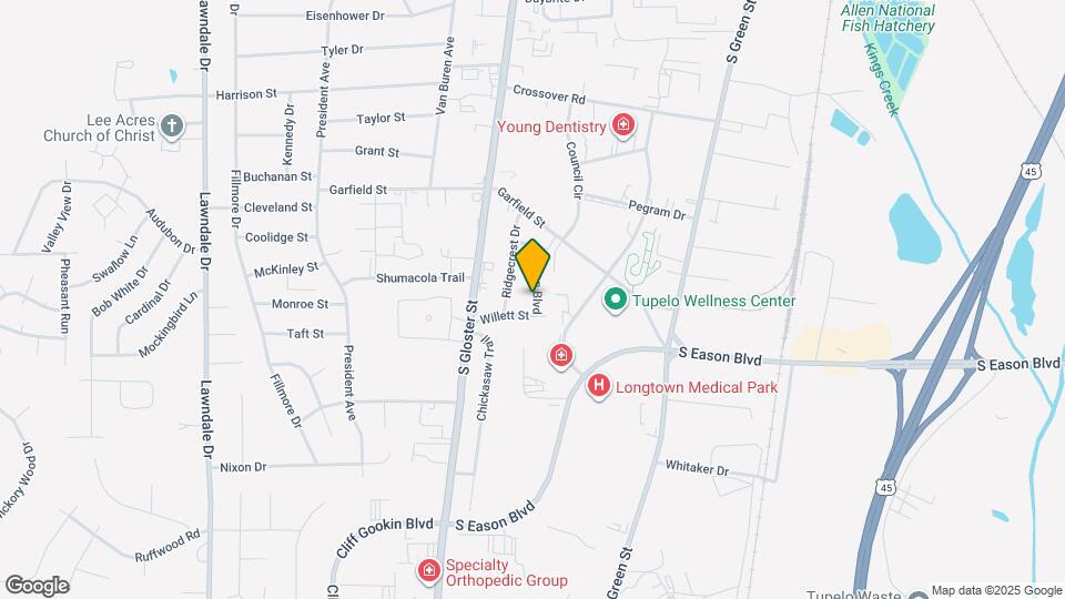 922 Lynden Blvd Mapa y Detalles de la Ubicación