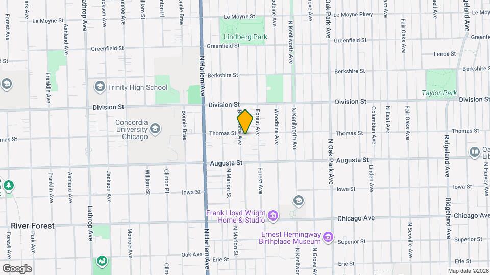 740 Belleforte Ave Map and Location Details