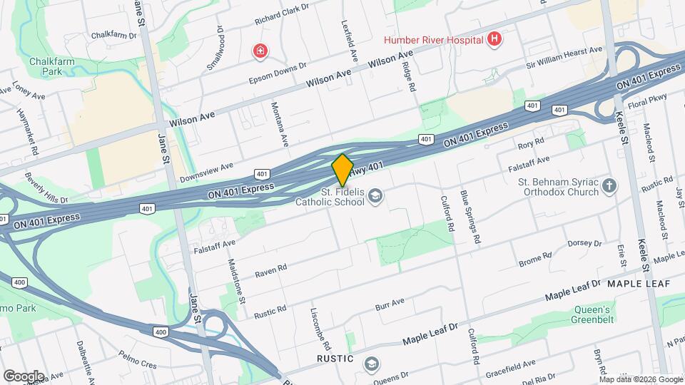 6 Frankfort Ave Map and Location Details