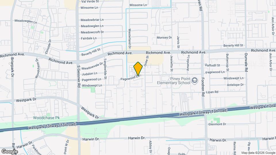 3684 Ocee St Map and Location Details