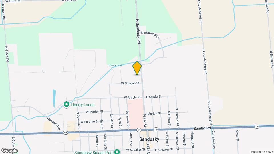 263 N Elk St Map and Location Details