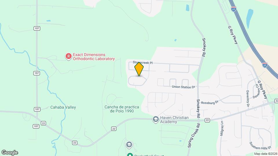 4878 Stonecreek Way Mapa y Detalles de la Ubicación