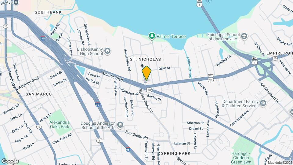 1543 Nicholson Rd Map and Location Details