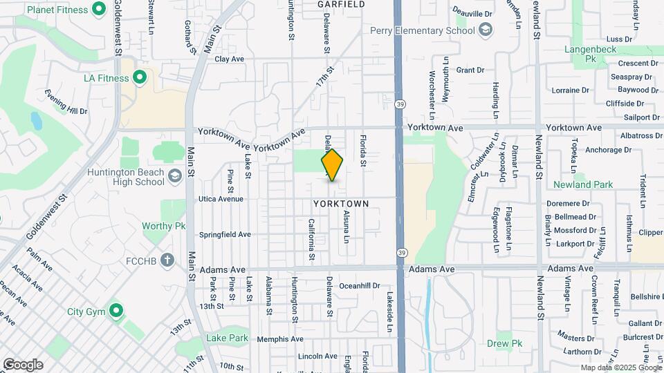 2114 Delaware St Map and Location Details