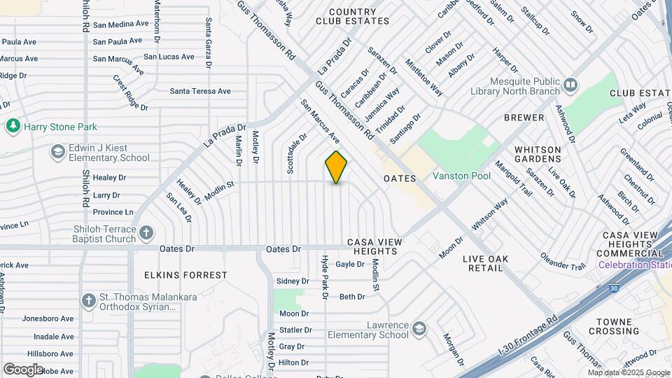 4329 Ridgedale Dr Map and Location Details