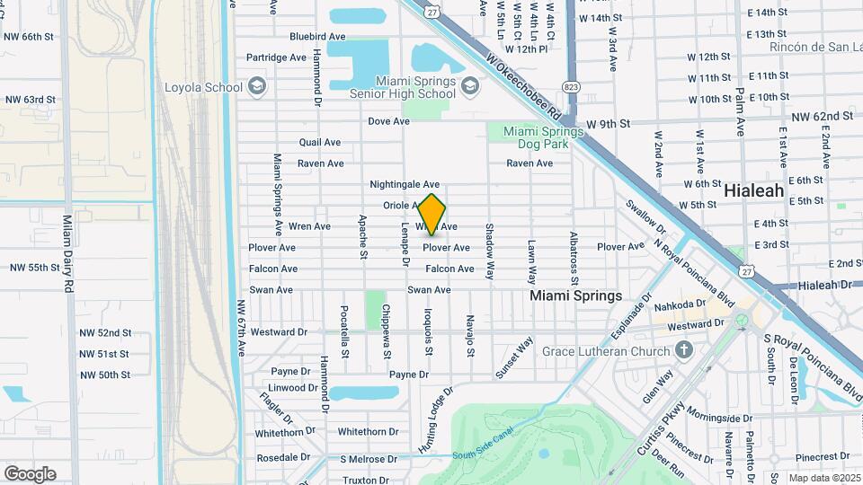 831 Plover Ave Map and Location Details
