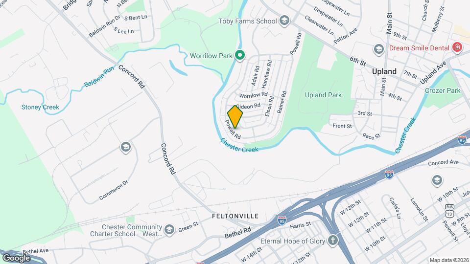 1643 Powell Rd Mapa y Detalles de la Ubicación