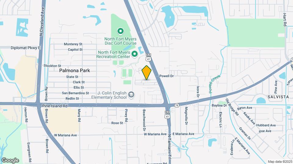 1895 N Tamiami Trl Map and Location Details