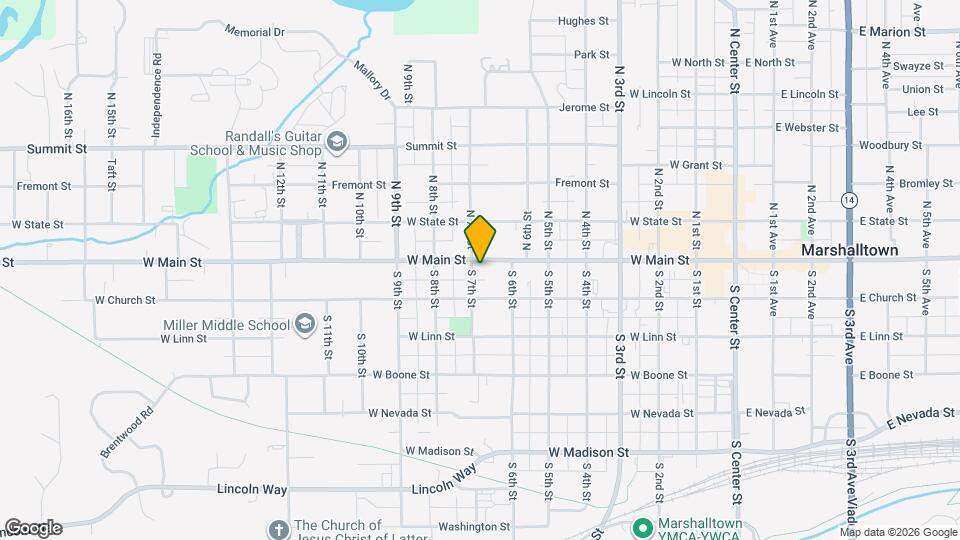 610 W Main St, Unit 2 Mapa y Detalles de la Ubicación