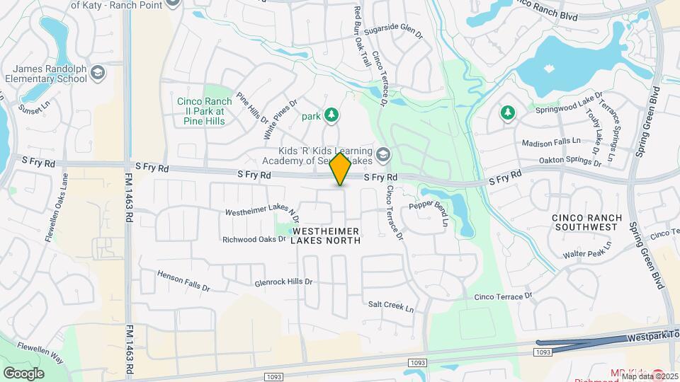 6014 Starbrook Creek Dr Map and Location Details