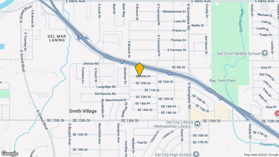 3912 SE 10th Pl Map and Location Details