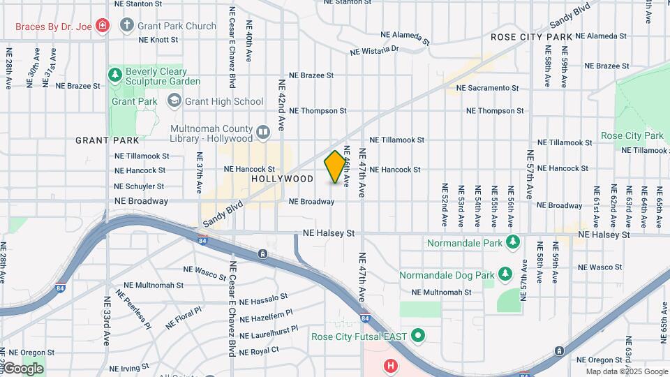 The Hollywood Commons Map and Location Details