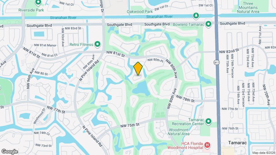 8407 NW 78th Ct Map and Location Details