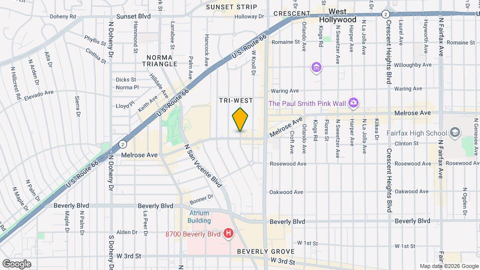 611 Westmount Dr Map and Location Details