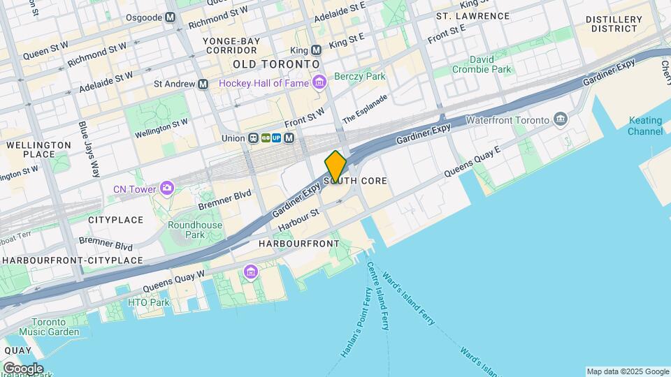 12-16 Yonge St Map and Location Details