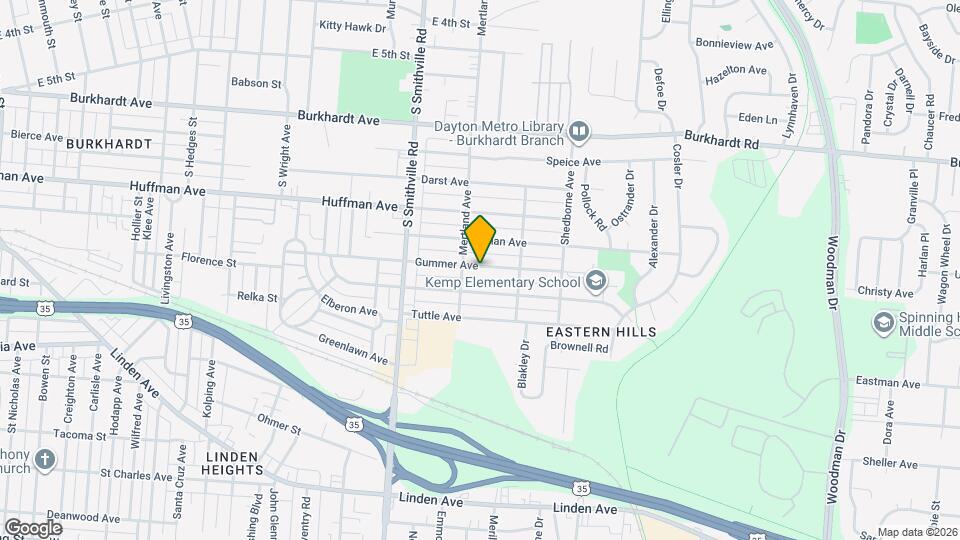 1722 Gummer Ave Map and Location Details