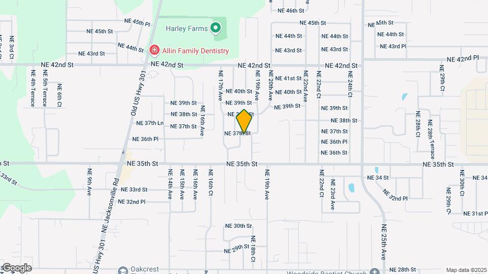 3124 NE 36th St Map and Location Details