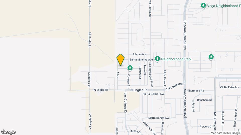 3635 Santa Cecilia Ave Map and Location Details