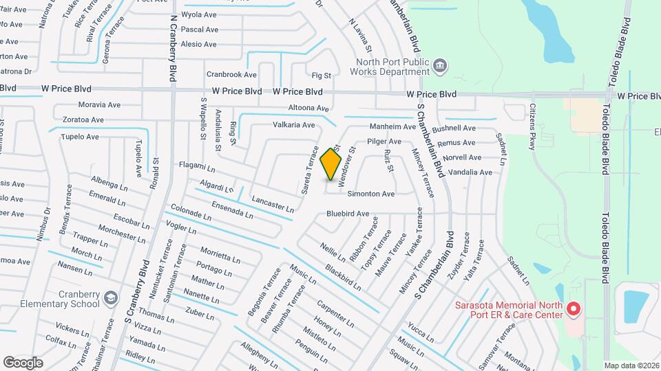 1744 Ripley St Map and Location Details