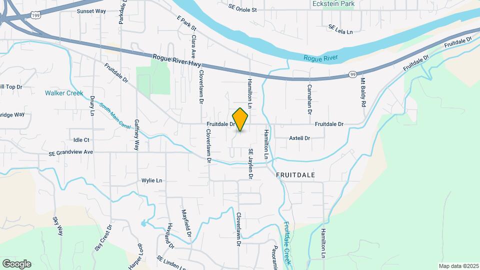 1483 Fruitdale Dr Map and Location Details