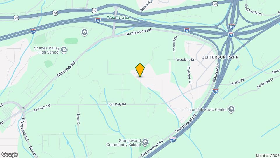 1138 Saddlebrook Rd Mapa y Detalles de la Ubicación