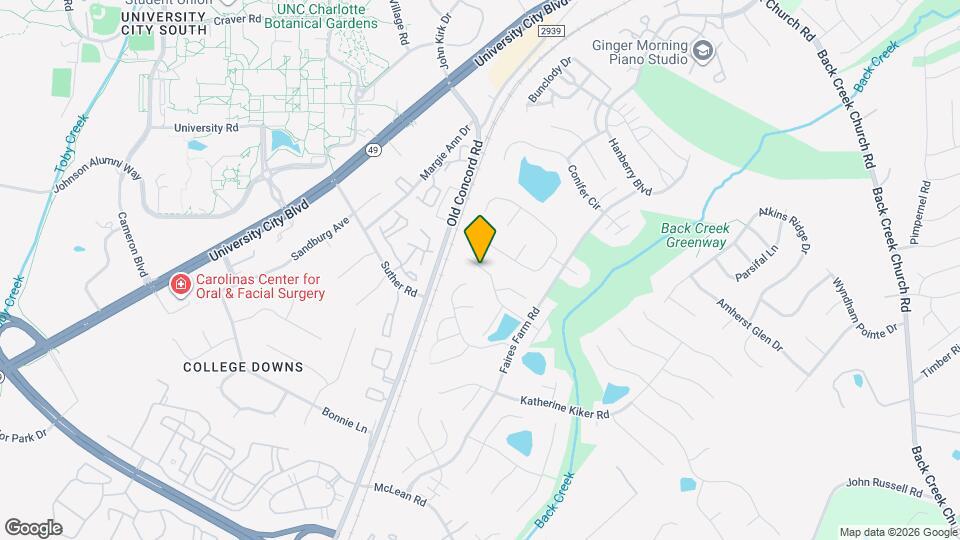 1526 Jeffrey Bryan Dr Map and Location Details